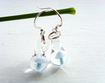 MUKTANK×SUN HUNTER Embossed Iris Faux Pearl Ear Cuffs