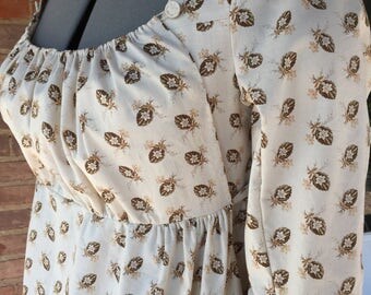 Early 19th Century Regency / Federalist Era Dress