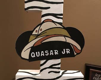 Safari Mickey Mouse Custom Name Letters - price is per number