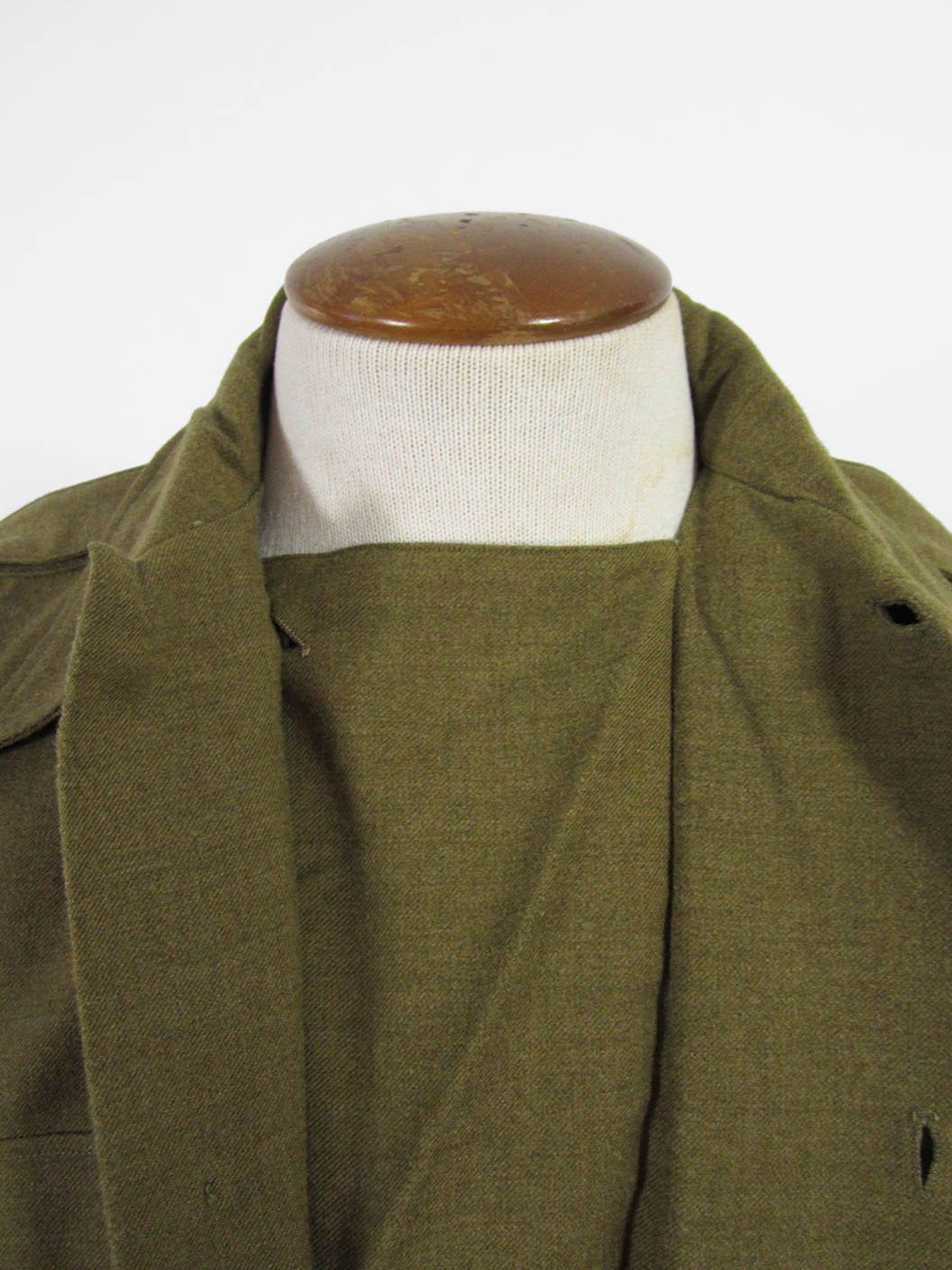 ww2 us army wool shirt