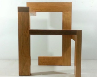 Custom Gerrit Rietveld Steltman Mid Century Chair