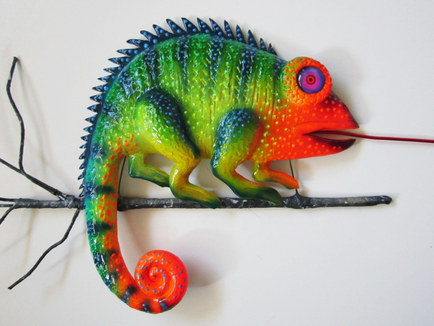 Chameleon wall decor lizard wall hangingreptile home decor