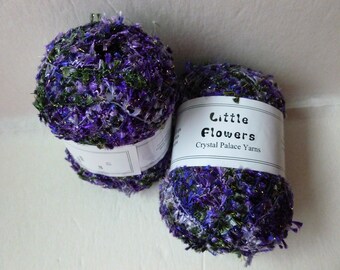 Sale Violets 9556 Little Flowers by Crystal Palace Yarns