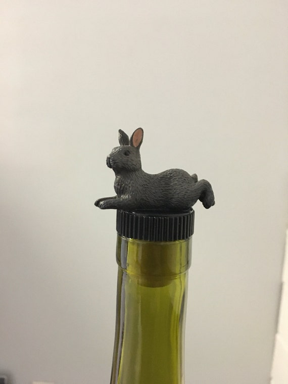 Rabbit Wine Stopper Rabbit Wine Gift by