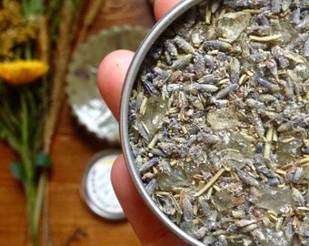Lavender + Rosemary + Copal Herbal Incense, Smudge kit, Herbs for relaxation, Meditation, Hand-made incense blends, Herbal smudge, Cleansing