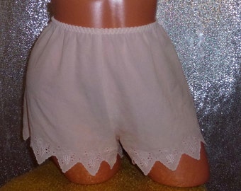 Vintage 80's pale pink tap panties by Fantasie burlesque