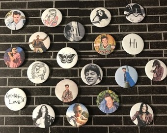 Harry Styles - One Direction | Button/Pinback/Badge