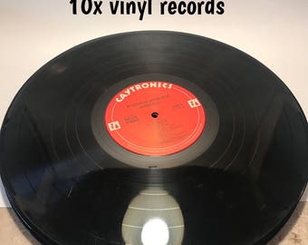 12" vinyl records for crafting