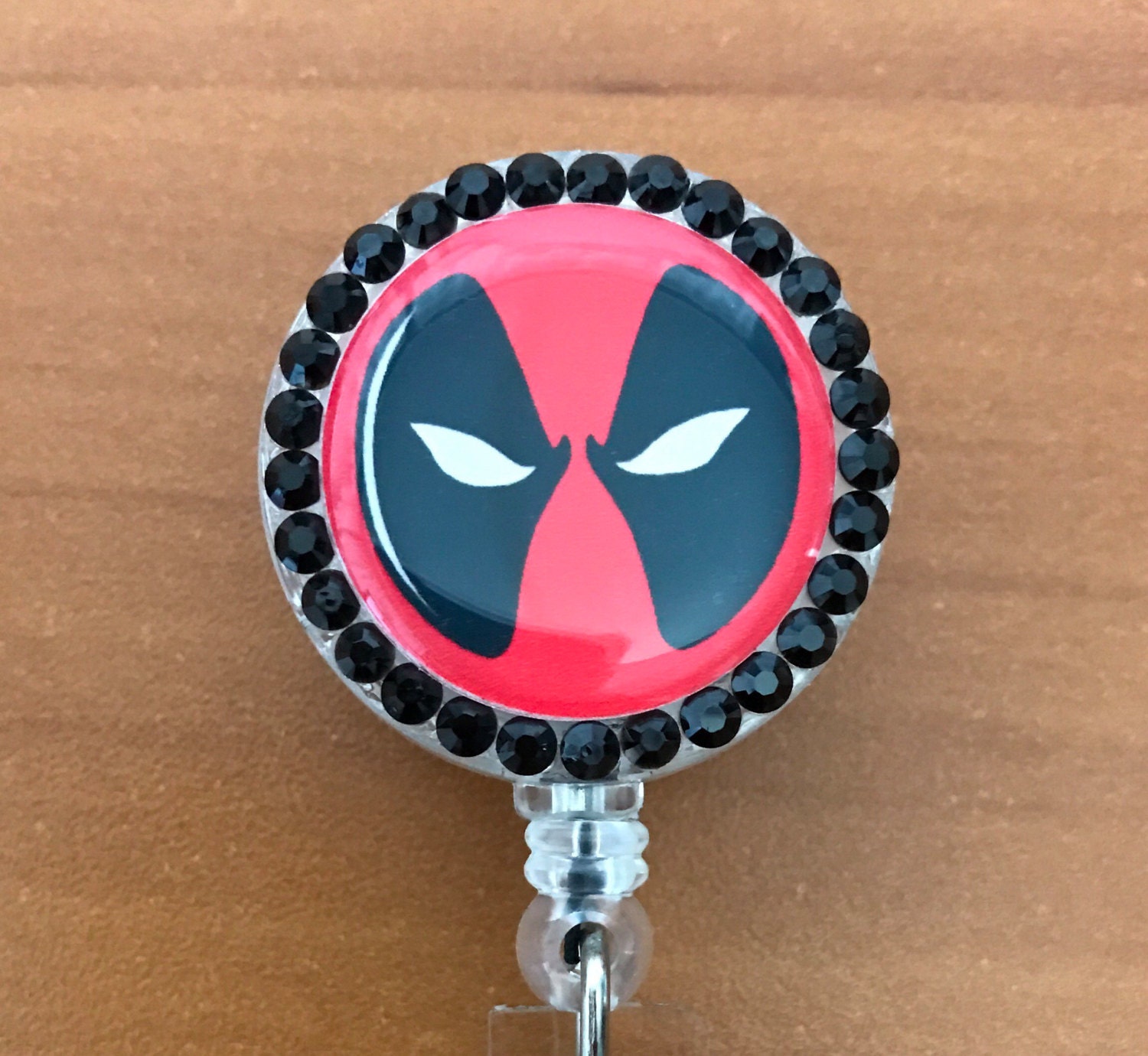 deadpool badge holder