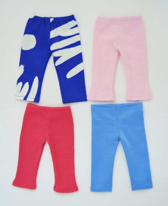 4 Handmade Doll Clothes Leggings Fits 18 American Girl