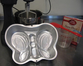 Wilton Cake Pan, Butterfly Cake Pan From Made Of Flaws
