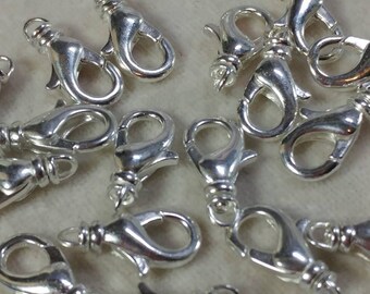 Swivel Lobster Clasp 14x8 SLP BR 2PK