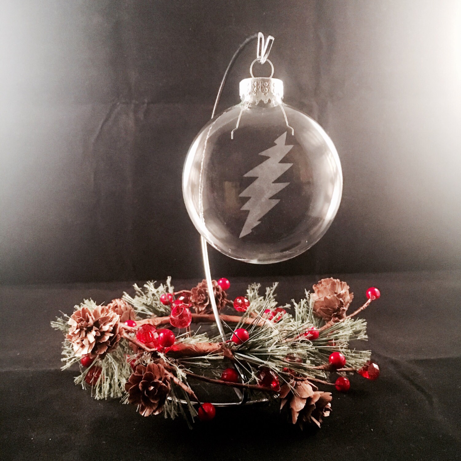 grateful dead christmas ornament 13 point lightning bolt hand grateful dead christmas ornament 13 point lightning bolt hand