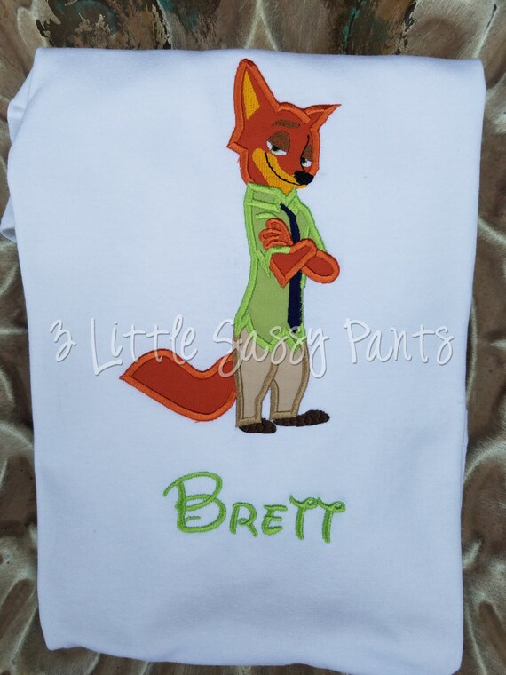 nick wilde shirt