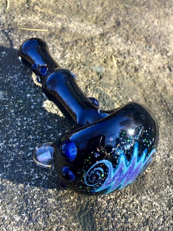 crushed opal glass pipe