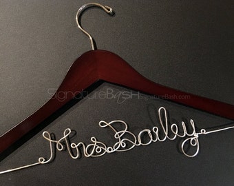 Sale Today Only!! Bridal Hanger / Wedding Hanger BLOW-OUT / Custom Bridal Hanger / Personalized Wedding Hanger / Personalized Bridal Gift