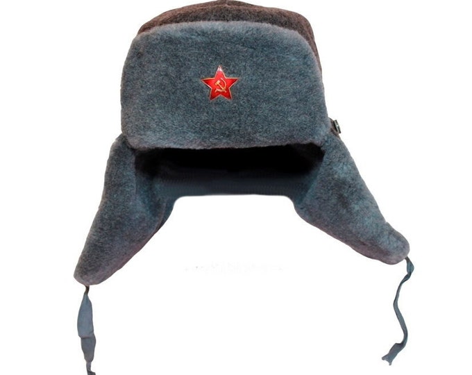 SET 3 USSR Vintage Telogreika Padded jacket + Ushanka + Backpack Different sizes S M L
