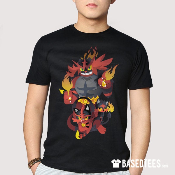 pokemon litten shirt