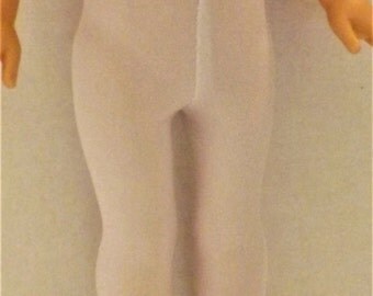 14 inch doll clothes white, black or purple tights made to fit like wellie wishers doll clothes
