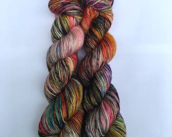 Yarn, hand dyed yarn, Mayo Jars & Bar Fights, dyed DK yarn, dyed worsted, dyed sock yarn, dyed sparkle sock, dyed yarn, dyed silk yarn