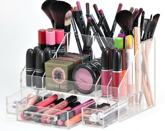 Makeup Organizer, Arya Acrylic Makeup Organizer, Makeup Storage, Makeup Brush Holder