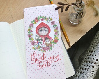Paper bag - Rumi the red hooded
