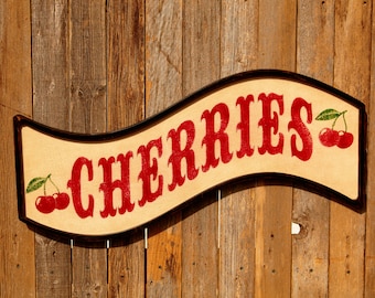 Farmhouse Sign Decor Best Kitchen Decor Kitchen Sign Farmhouse Chic Sign Farmhouse Chic Style Farmhouse Decor Sign Farmhouse Style Cherries