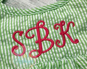 6 SIZES!!! Stylish Script Monogram Embroidery Font, Alphabet Font Digital Machine Embroidery Design embroidery font, elegant embroidery font