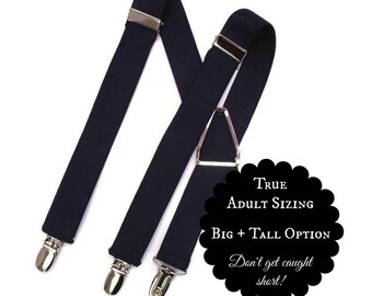 Black Suspenders, Men's Suspenders, Adult, Wedding Party, Ring Bearer Gift, Page Boy, Baby, Kids, Toddler Suspenders, Infant, Boys, Groom