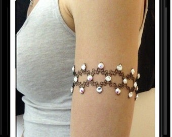 Crystal Tattoo Armlet/Anklet