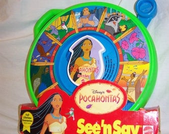 pocahontas see n say