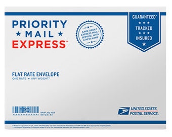priority mail express 1-dayâ„¢ flat rate envelope