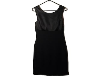 Vintage Black Sheath Dress
