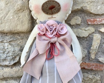 Bear hanging cloth-cloth doll bear-bear