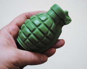 3D Grenade Soap - Weapon soap, Police Officer, Father's Day Gift, Man Soap
