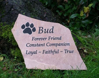 Pet Memorial Stone and Grave Marker