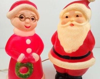 Blow Mold Santa 