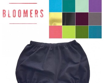 Basic Bloomers, Solid Color Bloomers, Bloomers, Diaper Cover, Bloomies, Baby Bloomers