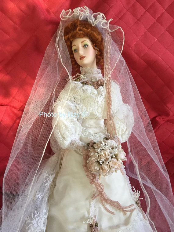 franklin heirloom dolls victorian bride