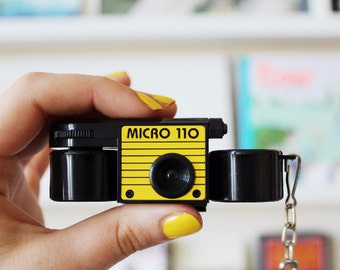 Micro 110 camera - with coinbox & keychain
