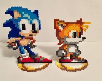 Sonic perler bead | Etsy