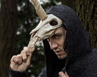 Unicorn Skull Mask