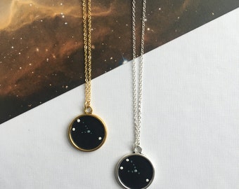 TAURUS NECKLACE. constellation jewellery - taurus constellation necklace - taurus zodiac necklace - taurus star sign necklace - zodiac
