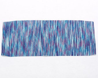 Yoga Headband - Running Headband - Workout Headband - Women's Headband - Hair Wrap - Colors: Blue, Turquoise and Purple