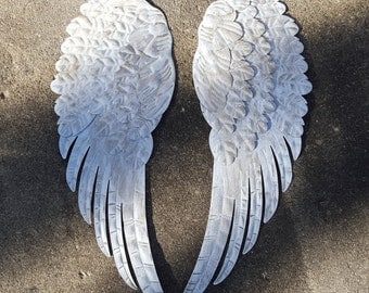 Angel Wing Wall Decor angel wings wall decor shabby chic aqua gold hand Angel Wing Wall Decor angel wings wall decor shabby chic aqua gold hand