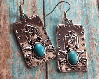 Southwest Boho Earrings, Southwest Jewelry, Boho Jewelry, Boho Earrings, Southwestern Earrings, Hippie Jewelry