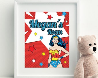 Wonder Woman Wall Art wonder woman wall | etsy Wonder Woman Wall Art wonder woman wall | etsy
