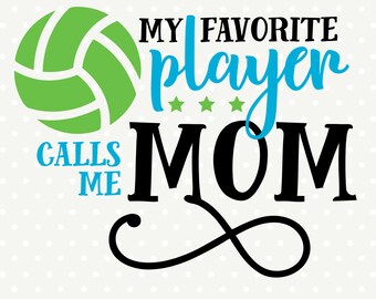 Volleyball Mom file, Volleyball Mom Shirt svg, Volleyball Iron on file, Volleyball SVG file, Sport die cut file, Commercial DXF file