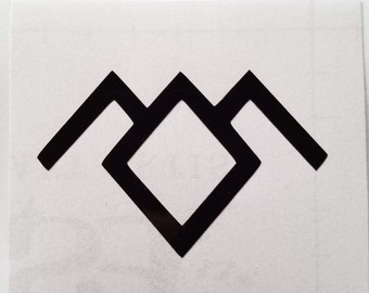 Twin Peaks Owl Cave vinyl sticker