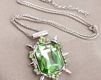 Zelena Wicked Witch Necklace Once Upon a Time Inspired